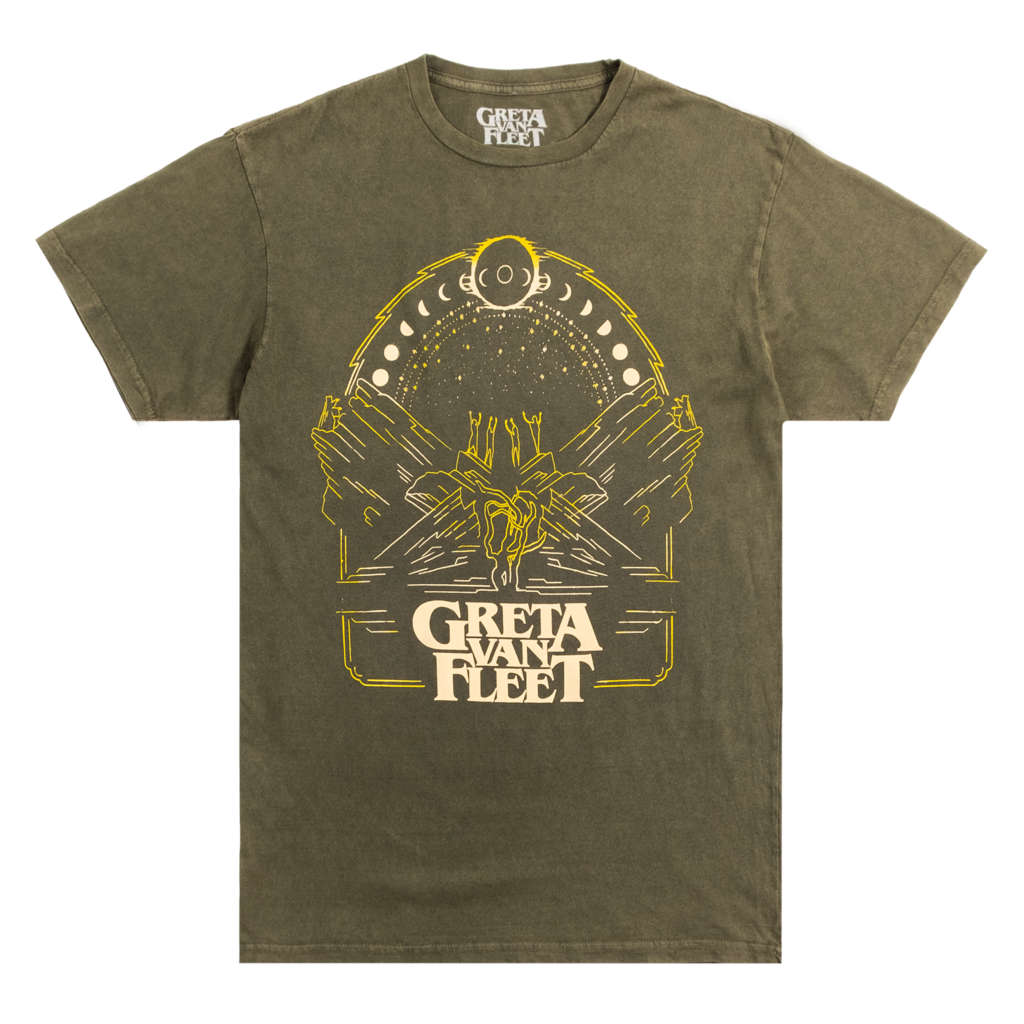 greta van fleet phases tee